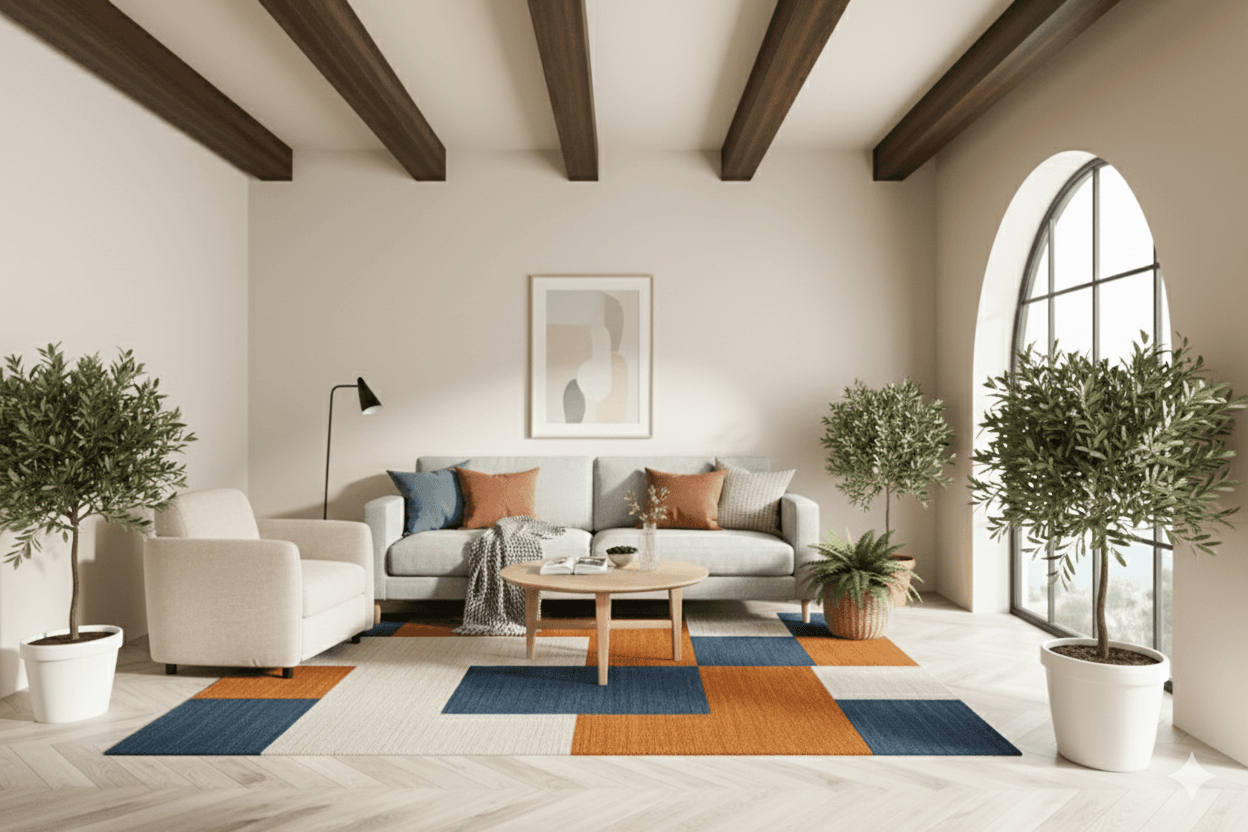 Room after AI redesign